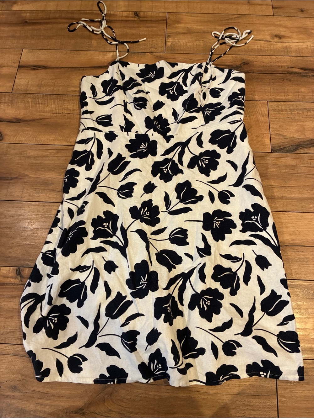 Floral Tie-Strap Sundress